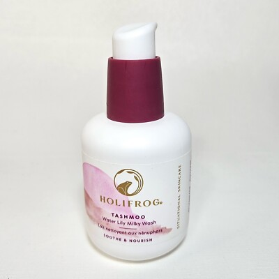 Holifrog Tashmoo Water Lily Milky Wash Face Cleanser 5.1 oz Full Size
