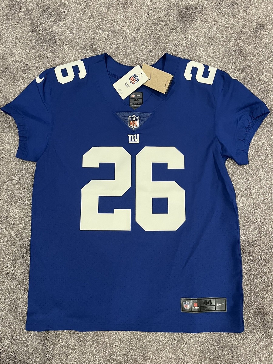Nike New York Giants Saquon Barkley Vapor Elite Authentic Jersey