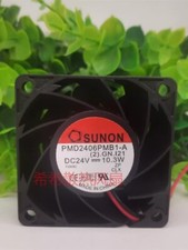 SUNON PMD2406PMB1-A 6038 DC24V 10.3W 6CM 2-Wire Inverter Cooling Fan