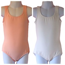 Bloch Tutu Tank Leotard Leo Cotton With Round Neck