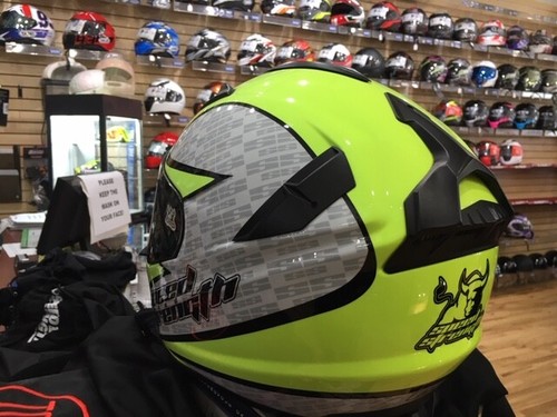 SPEED AND STRENGHT SS2000 TWIST FATE HI-VIZ YELLOW SIZE MEDIUM BRAND NEW - Picture 7 of 12