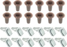 Oer 24 Piece Door Panel Plug Clip Set For Firebird Camaro Gto Chevelle Impala