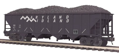 MTH 20-97589 O Maryland Midland #4006 4-Bay Hopper Car Neu in OVP