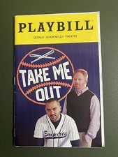 Take Me Out Playbill - Jesse Tyler Ferguson / Jesse Williams / Julian Cihi