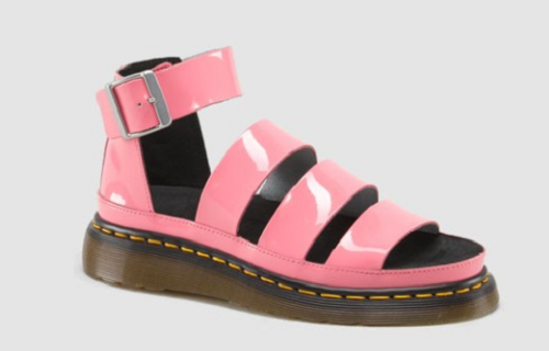 Doc Martens Clarissa acid pink patent 