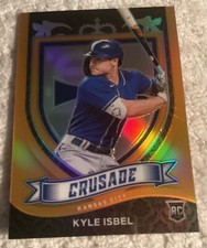 2021 Panini Chronicles Crusade Kyle Isbel #24 Rookie Card RC /17 KC Royals