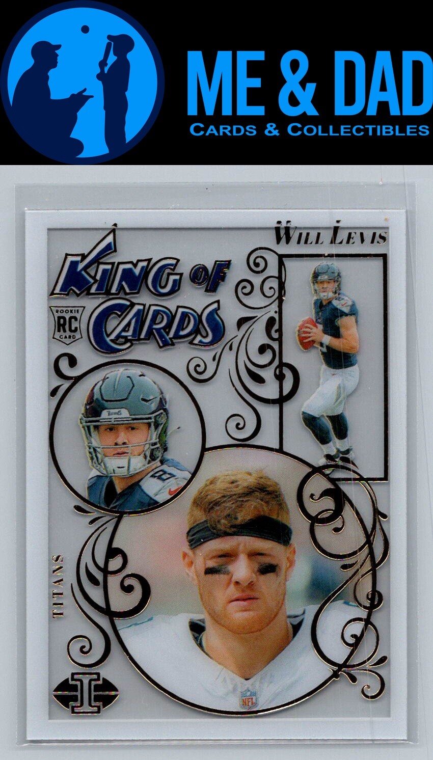 2023 Panini Illusions #20 Will Levis King of Cards