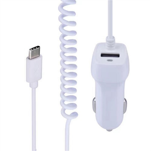 Chargeur Voiture Type C USB-C Adaptateur de Charge Convient pour Téléphone Portable Android - Photo 11 sur 18