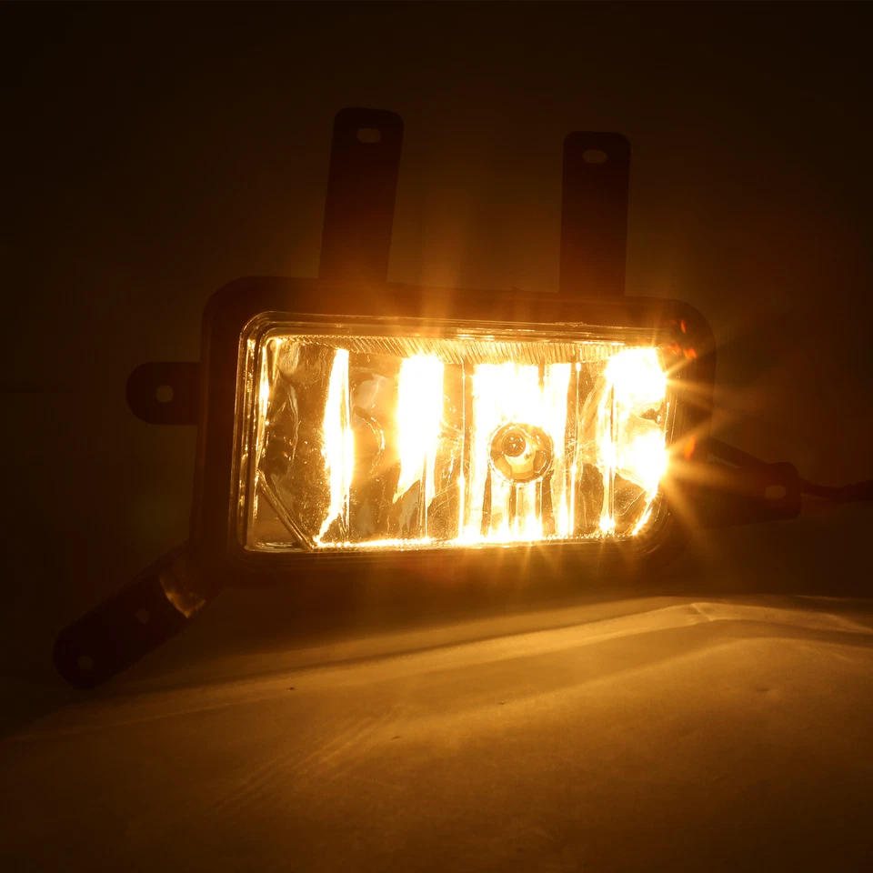 Faros antiniebla faros con moldura cromada + interruptor + bombillas para Chevy Suburban/Tahoe 2015-2020 Foto 2 de 4