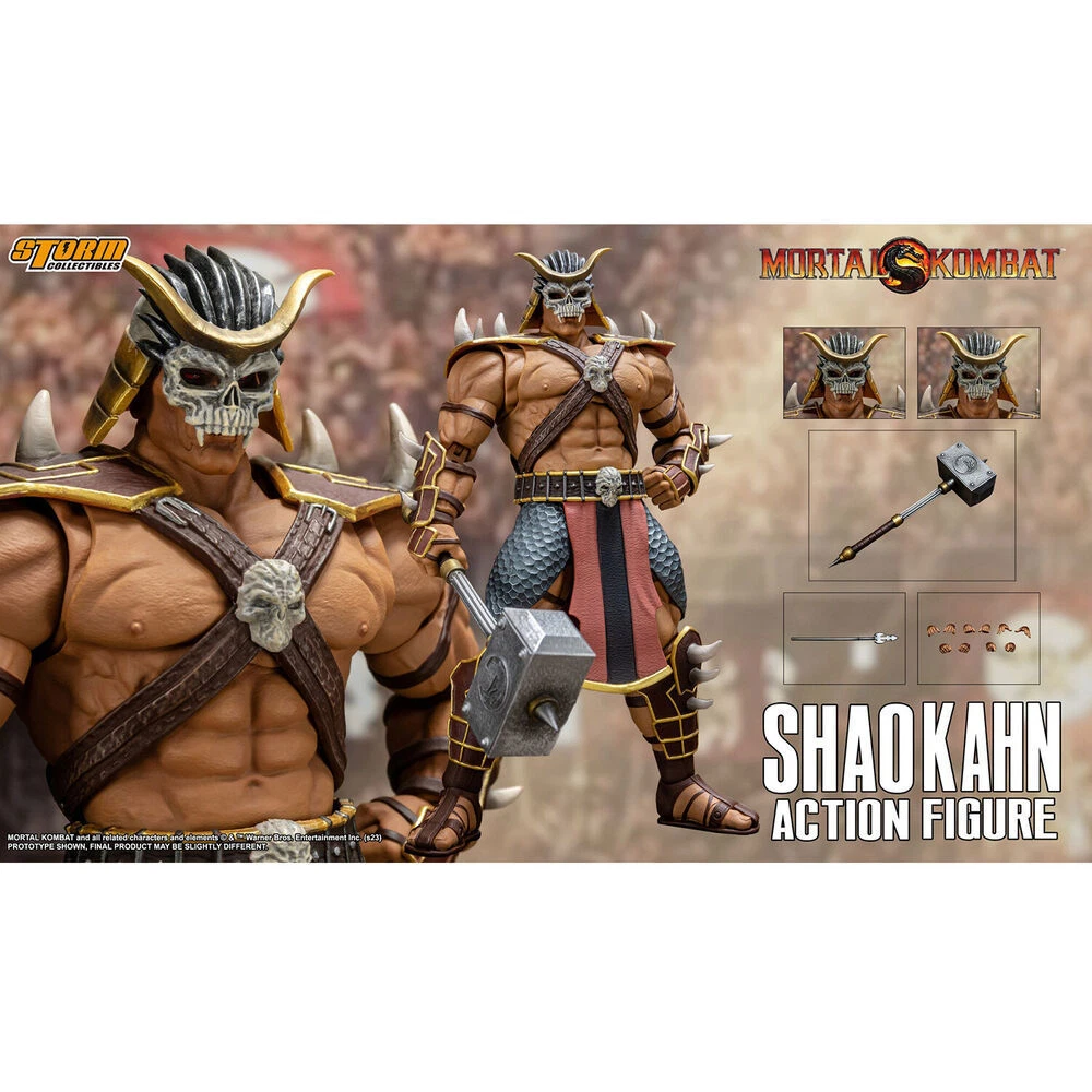 Pre-order Storm Toys DCMK15 MORTAL KOMBAT BOSS - Shao Kahn SINGLE EDITION  1/12