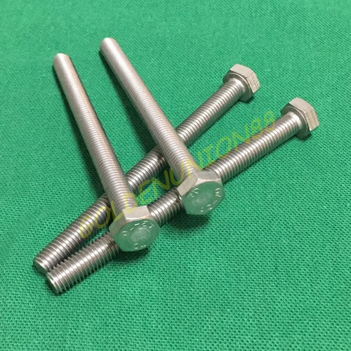 Pernos hexagonales lisos exteriores M8X30/40/50/60/70/80/90/100 mm lavadora de tuerca atornillada SUS304 - Imagen 18 de 21
