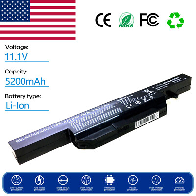 Battery for Hasee K650D-A29D3 K670E-G6T3 K650D-i5D1 K650D-G4D2 K650D-G4D3