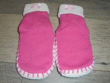 NWOT Target pink sock slippers 12-24m