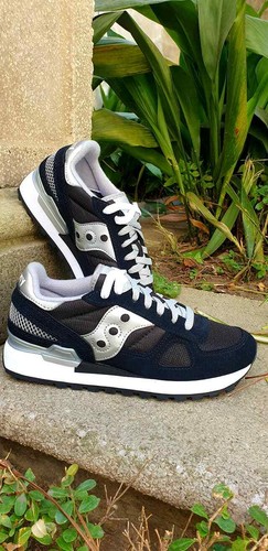 SCARPE UOMO SNEAKERS SAUCONY SHADOW ORIGINAL NOIR/VIOLET | eBay