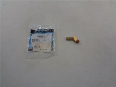 MERCURY QUICKSILVER FITTING ELBOW 45 DEGREE 22-851975 MARINE BOAT