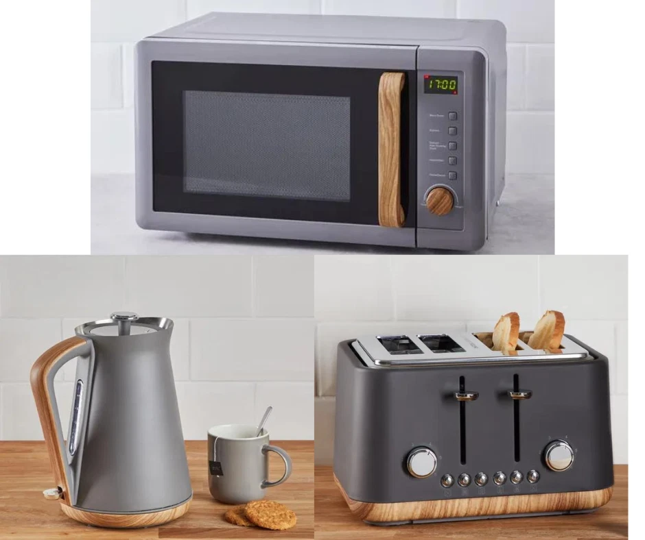 Kettle clearance toaster microwave