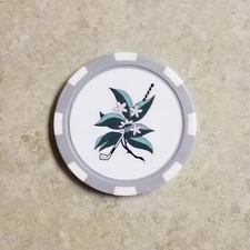 Laurel Valley Golf Club - Poker Chip Golf Ball Marker