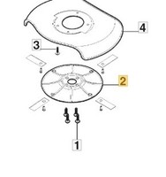 Disco Ersatzklinge Von 180 Mm Original Stiga Robot RasenmäHer A1500 322465654/0