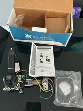 SeaStar CHX8554P Xtreme Side Mount Control w/Trim Switch, Black Teleflex Marine