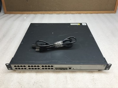 HP V1910-24G-PoE (365W) Gigabit Ethernet Network Switch JE007A w/ Rack Ears
