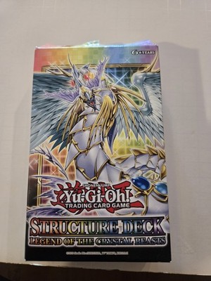 Yugioh Legend Of The Crystal Beasts Structure Deck Opened But Never Played With.
