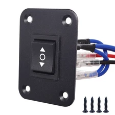 Momentary Polarity Reverse Switch 12V DC 10A 6 Pin 3 Position Up Down Control...