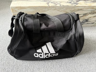 Adidas Gym Bag Black Duffle Bag Shoulder 19'' x 10'' x 12''