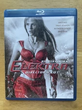 Elektra Blu-ray 2005 Marvel Director’s Cut Jennifer Garner Marvel