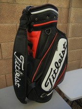 TITLEIST Golf Club STAFF Cart Bag, 6-Way, EXCELLENT CONDITION L K 