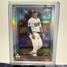 2025 Topps Chrome Update - Rookie Debut Dalton Rushing #USC151 Refractor (RC)