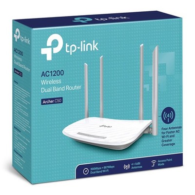 TP Link AC1200 C50 WLAN Dual Band Router
