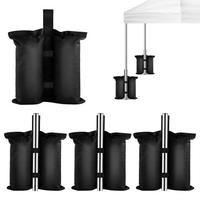 4 Stück Lestage Tasche Sandsack Lastensack Gewicht für Laube Gewicht Tasche
