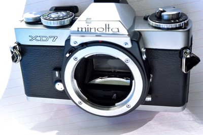Minolta XD7 SLR, Working but with a problem