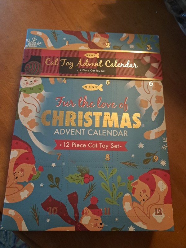 Cat toy christmas advent calendar 12 Days Of Christmas Toys