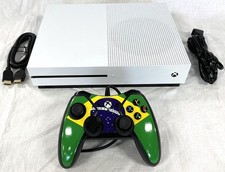 Microsoft XBOX ONE S Console 4K UHD Game System Bundle XB1S Console 500gb BluRay