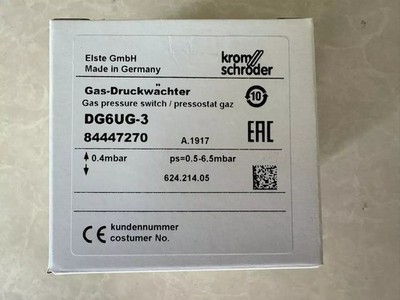 1PC New Krom Pressure Switch DG6UG-3 0.4-500mbar Free delivery #zc