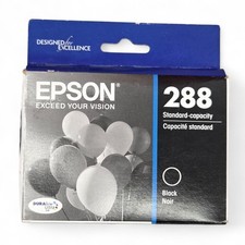 EPSON 288 Black Ink Cartridge Sealed Best By 12/23 Genuine Original