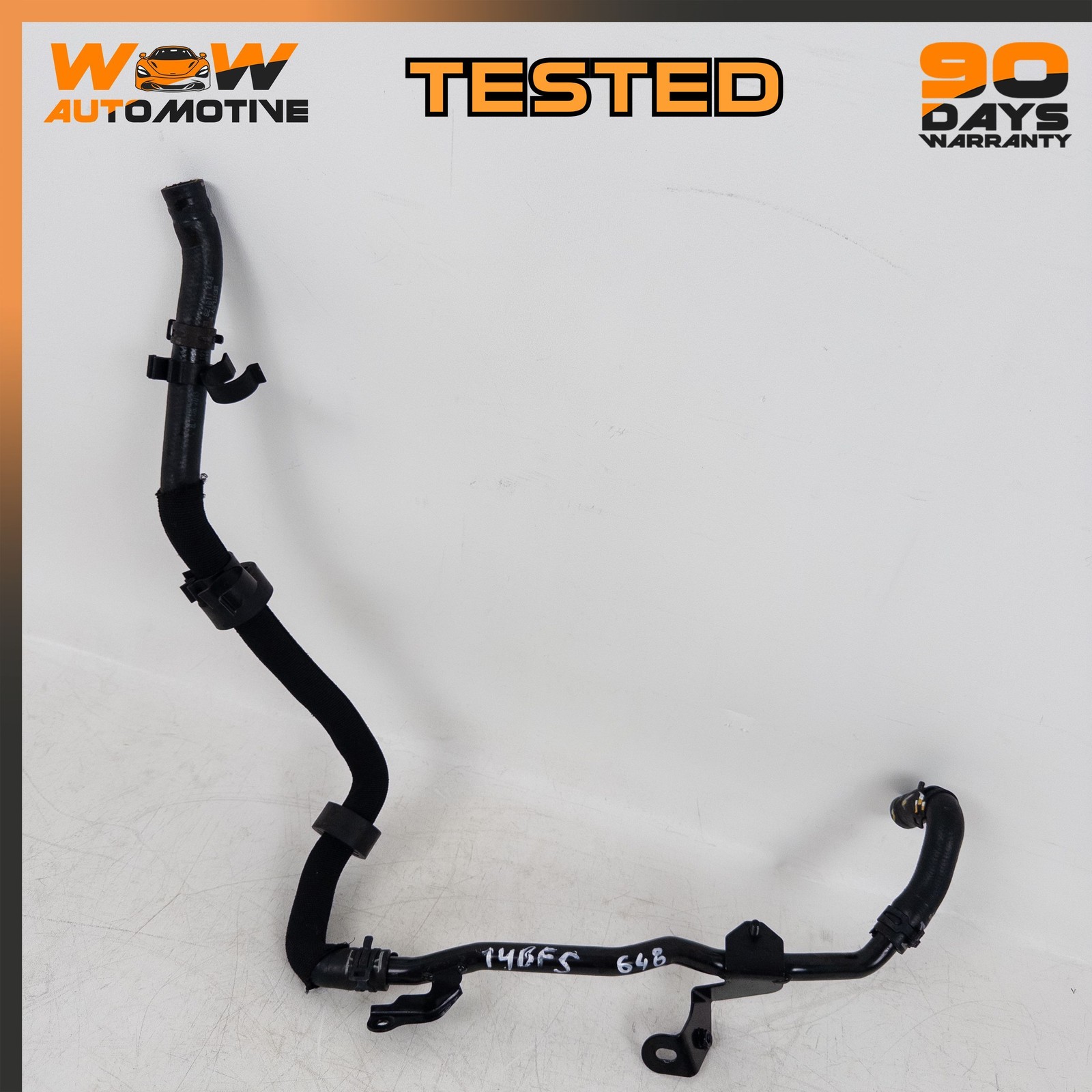 04-19 BENTLEY CONTINENTAL FLYING SPUR FRONT COOLANT WATER HOSE TUBE PIPE OEM