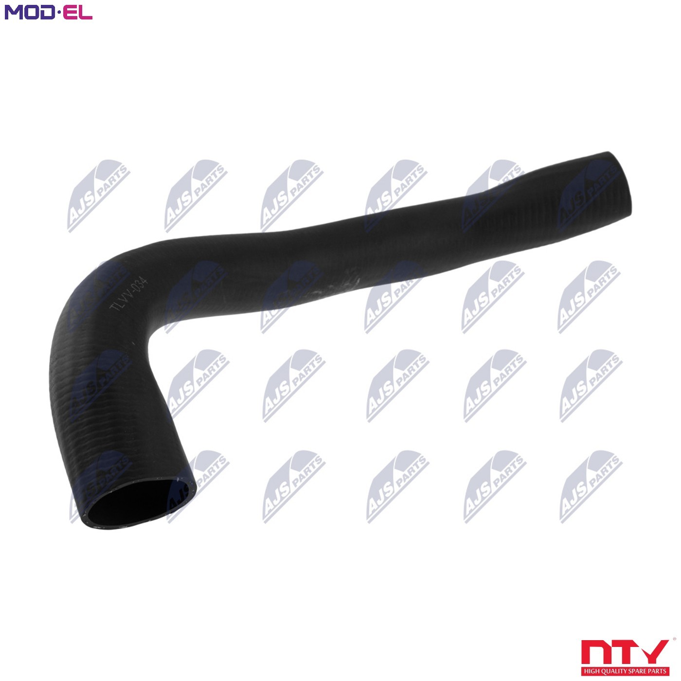 CHARGE AIR HOSE GPP-VV-034 FOR VOLVO D 4162 T 1.6L 4cyl V70 III - Image 8