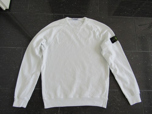 Stone Island Herren Sweatshirt Gr.M Weiß