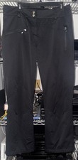 Obermeyer Women's Black Style 25120 Ski Pants DuPont Conformax Classic Size 12