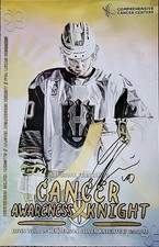 Henderson Silver Lukas Cormier  Signed 11 X 17 poster. 