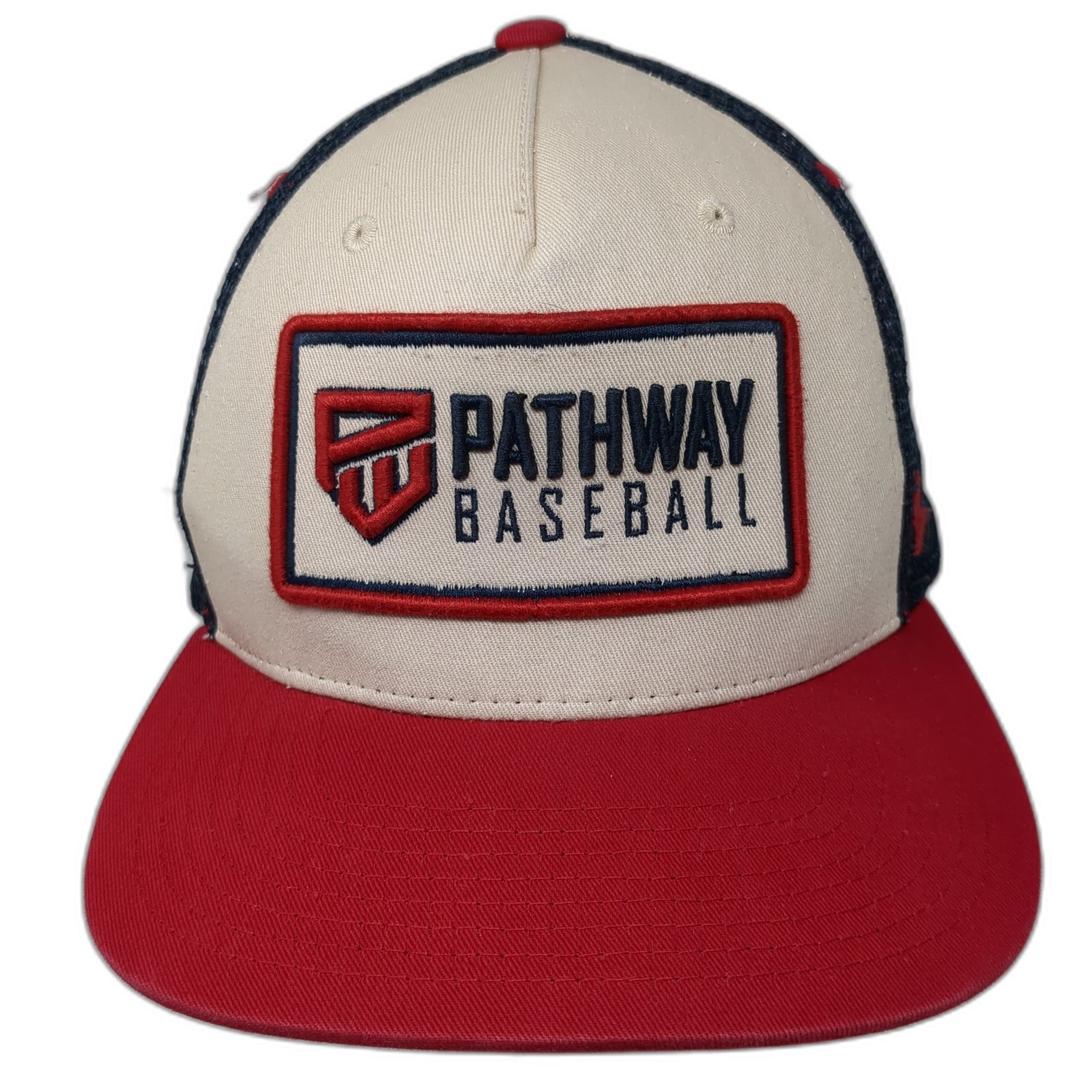 Pathway Baseball Snapback Trucker Hat Multicolor … - image 1