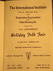Lot 3 Vintage 1960s Holiday Folk Fair Programs Brochures MILWAUKEE Wisconsin — photo 8