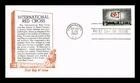 Dr Jim Stamps First Day Cover International Red Cross 1963 Khol Kraft Cachet