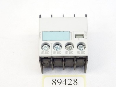 Siemens Auxiliary Switch Block 3RH1911-1MA11 / New