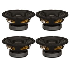 4 Goldwood Sound GW-206/4 OEM 6.5" Woofers 180 Watt ea 4ohm Replacement Speakers