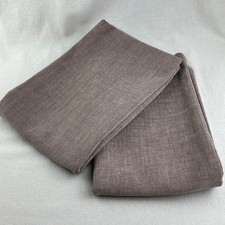 2er Set Dekokissenhüllen 40x60 cm Taupe Braun Strukturstoff schwer Zierkissen 