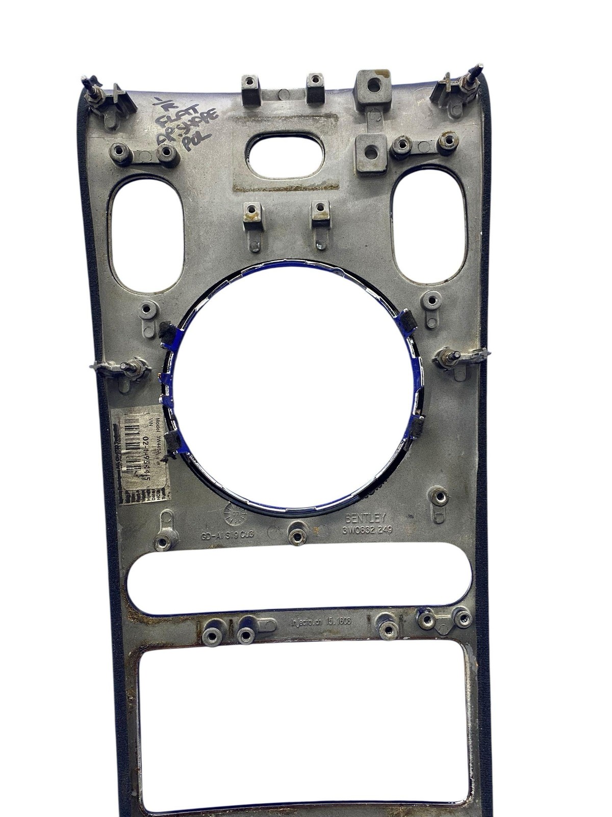 2003-2012 BENTLEY CONTINENTAL GTC FRONT CENTER CONSOLE COVER PANEL 3W0832249