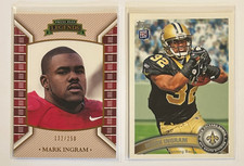 Mark Ingram 2011 Press Pass Legends Bronze /250 RC #92 + 2011 Topps RC #426